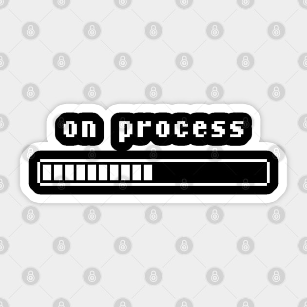 On Process Sticker by miverlab